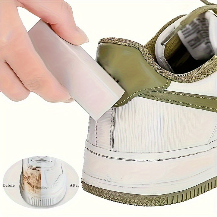 1pc Magic Shoe Eraser - No-Water Faux Leather & Sneaker Cleaner, Brightens & Decontaminates, Ideal for Boots & Clothes