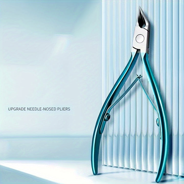 Stainless Steel Modern 1pc Eagle Beak Nail Clipper, Single Foot, Straight Blade, Unscented, Women's Specific