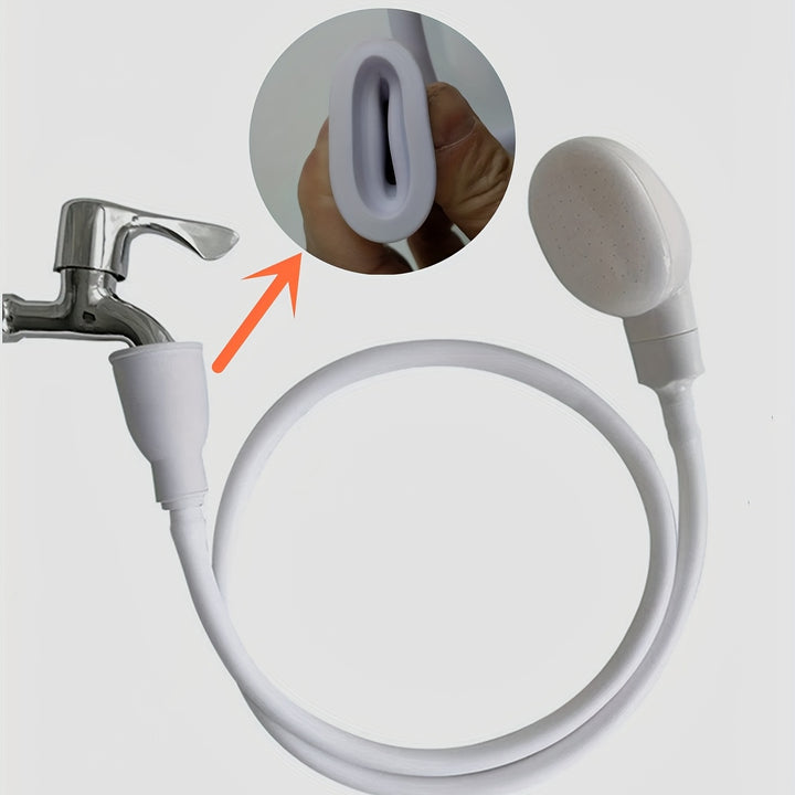 1pc Multi-purpose Faucet, Faucet Washing Hair Shower Pet Cat Dog Bath Faucet Sprayer with Convenient Easy Installation and Shower Spray Head