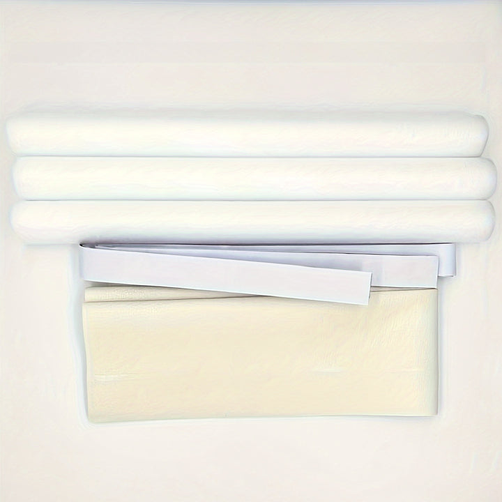 Anti-Cold Polyurethane Door Bottom Seal Strip - Adjustable Weatherstrip Under Door Draft Stopper - Foam One Side Gap Blocker for Home Insulation and Energy Saving