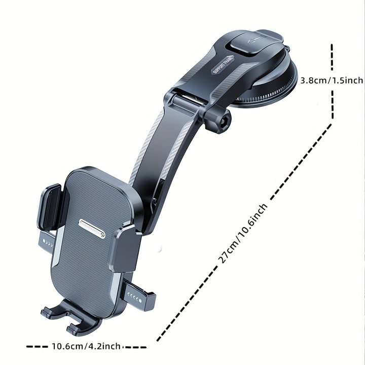 [Stable, Phone Holder] Super Stable Universal Car Phone Holder Mount | Automobile Cell Phone Holder Car Mount For IPhone Fit All Phone