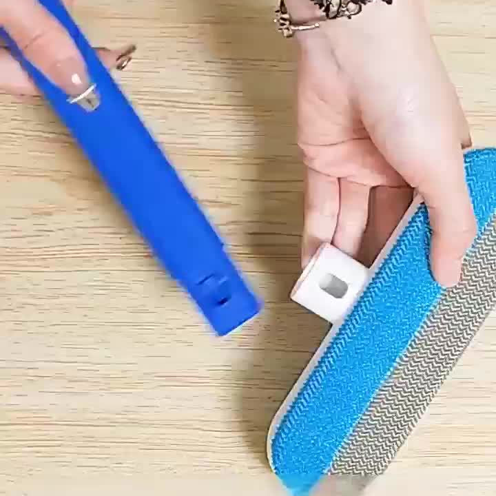 1pc Three-in-One Non-Disassembly Multi-Functional Cleaning Brush, Dual Purpose Dry and Wet Tool for Screen, Window, and Glass Cleaning with Mesh Brush, Scraper, and Gap Brush