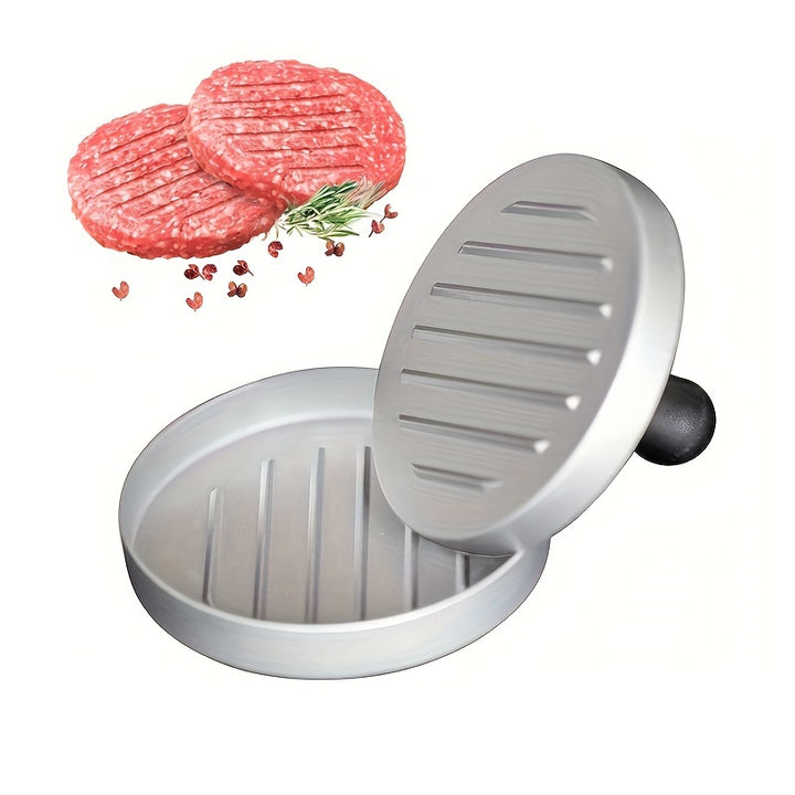 1pc Non-Stick Burger Press - Manual Meat Patty Maker for Perfect Burgers & Breakfast Pancakes, Essential Kitchen Gadget