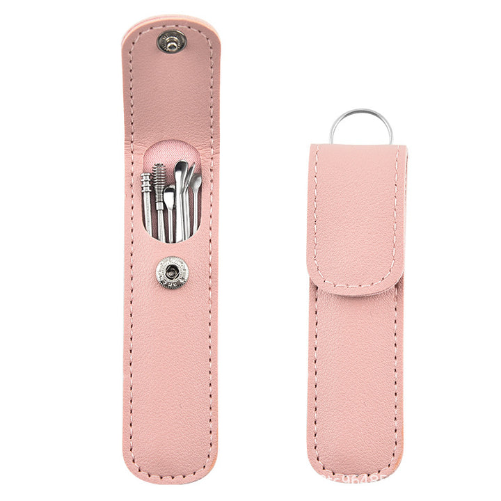 6-in-1 Stainless Steel Ear Wax Cleaner Set - Effectively Remove Ear Wax with Comfortable Ear Picks