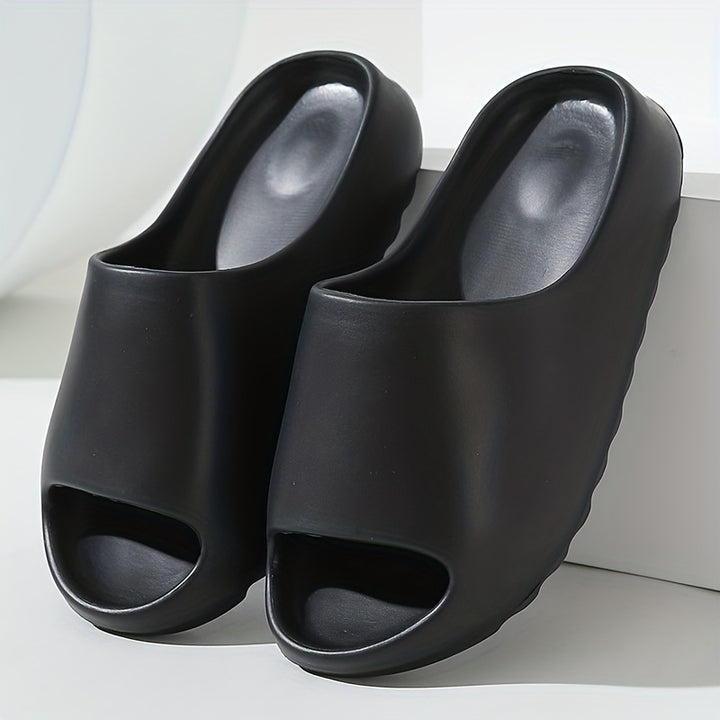 Cloud Slides per Uomini - Scarpe in EVA Ultra Confortevoli, Antiscivolo, con Punta Aperta e Chiusura Slip-On per Uso Interno, Esterno, Spiaggia, Doccia, Primavera e Estate - Traspiranti, Leggere e Facili da Pulire