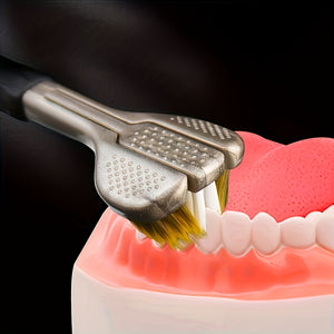 1/4-Pack Manual Toothbrushes, Deep Clean, Triple Layer Wrapped, Ultrafine Fiber Bristles, Oral Care, Personal Hygiene, Home Health Supplies