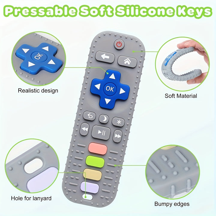 Newborn To 12-Months Teething Toys: Remote Control, Baby-Friendly Teethers For Boys & Girls! Christmas Halloween Gifts easter gift