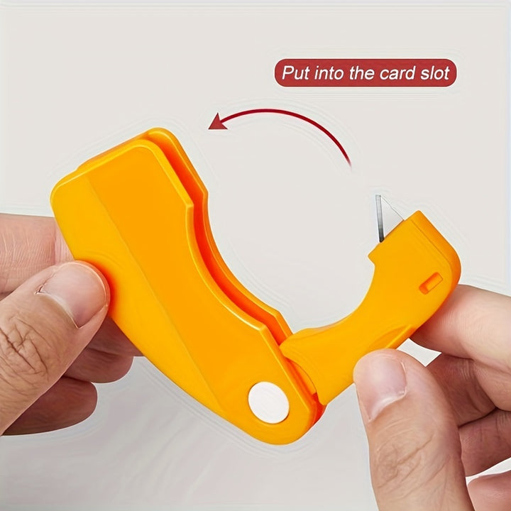 1/2pcs, Orange Peeler, Plastic Orange Peeler, Simple Lemon Peeler, Grapefruit Peeler, Creative Cutter, Orange Peeler Tool with Folding Handle, Fruit Peeler, Vegetable and Fruit Tools, Kitchen Gadgets