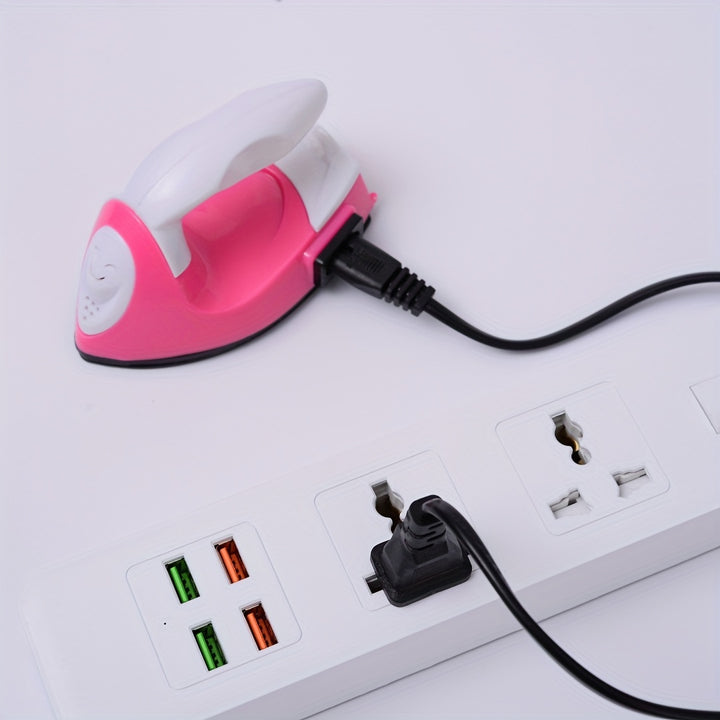 Mini Portable Handy Iron with Charging Base - Mini Craft Iron with Beading Supplies