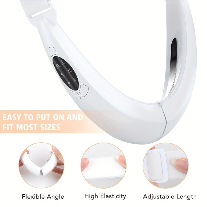 USB Rechargeable V Line Face Lift Massager, Facial Shaping Device - White, Gift for friend