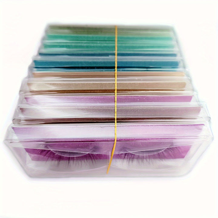 10 Pairs, 20 Pairs, 30 Pairs, 40 Pairs of False Eyelashes from 1cm to 2cm, 3D Different Models