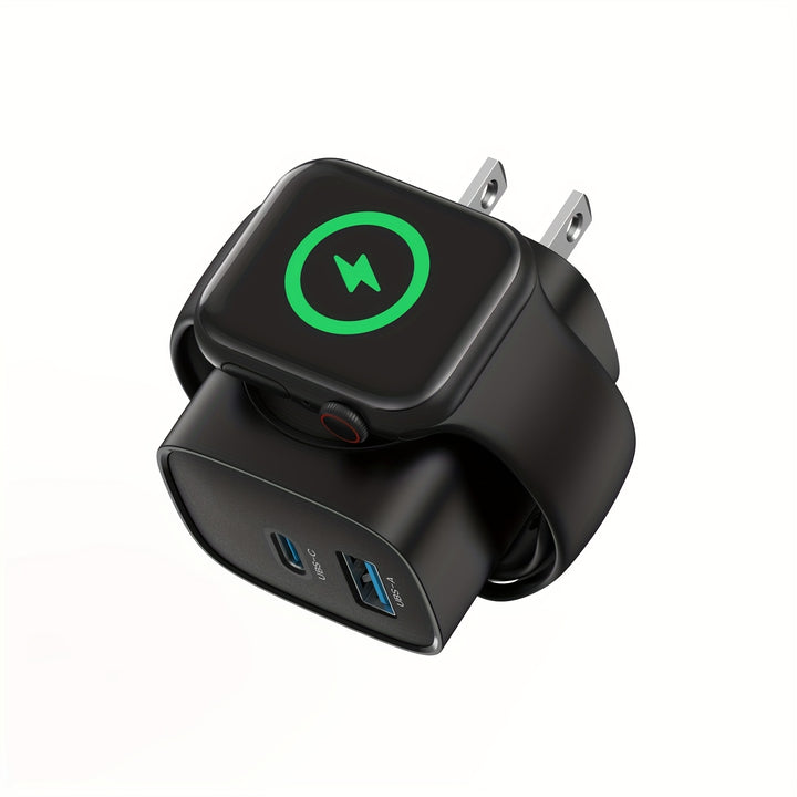 20W For Apple Watch Charger, Multiport PD Fast Charger Block Brick Cube, USB C Wall Power Adapter For IPhone 11/12/13/14/15/Pro Max, XS/XR/X, Ipad Pro