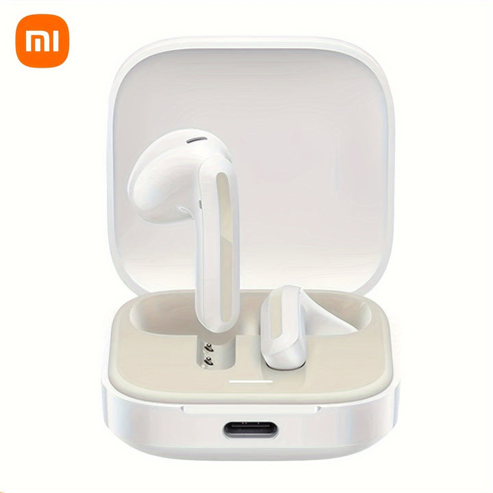 Xiaomi Redmi Buds 6 Active TWS Earbuds, 30 Hours Playtime, 5 Tuning Modes, Noise Cancelling Voice Call, Touch Control, Semi-Open-Back, Condenser Mic, Wireless Charging Case, Type-C, for Adults - No Charger Included