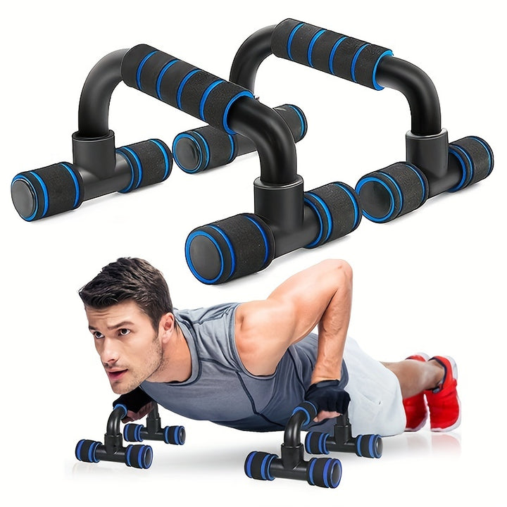 Push Up Bars: Cushioned Foam Grip & Non-Slip Structure - Perfect for Men & Women's Exercise!