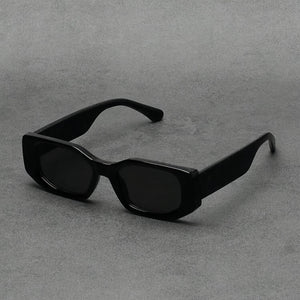 Men's Rectangle Frame Fashion Glasses, PC Lens, PC Frame, Casual And Sporty, No Accessories Included