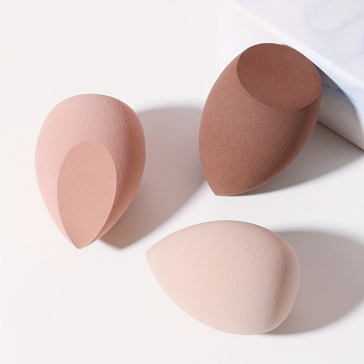 3 PCS Makeup Sponge Set Professional Beauty Sponge Blender Makeup Foundation Blending Cosmetic Makeup Puff For Powder Cream