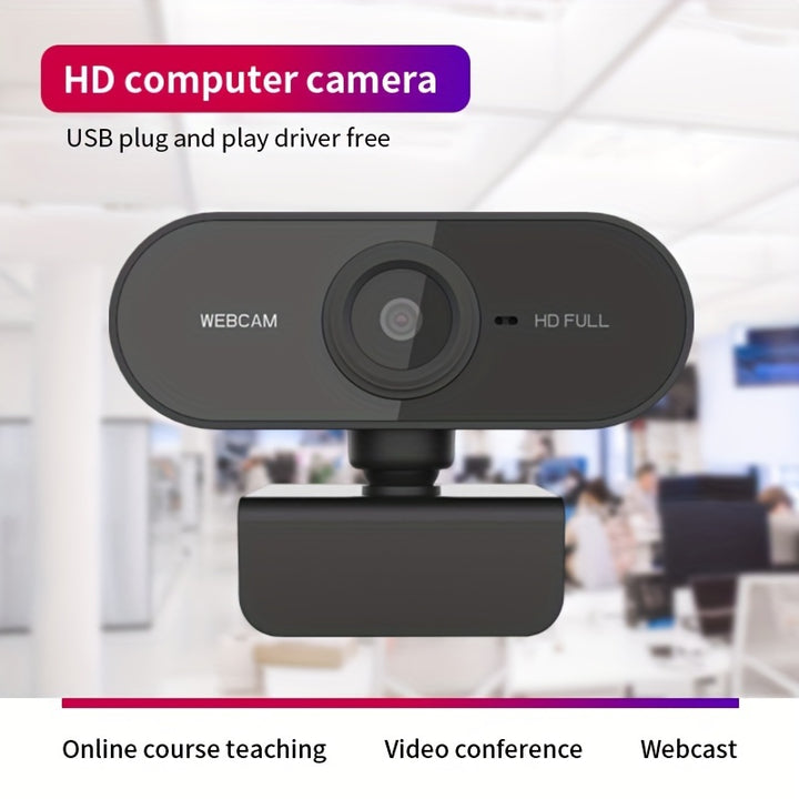 Full HD 1080P network computer with microphone, video camera, voice call camera, conference camera, student classroom camera, video network camera, work camera