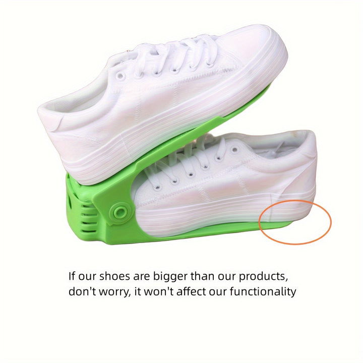 Adjustable Shoe Height Shoe Cabinet Saves Space, a Great Tool for Organizing Shoes at Home, Easy to Fold Shoe Rack for Indoor Use., Entryway Organizer | Pastel Shoe Holder | Lightweight Storage Solution, Shoe Storage Organize