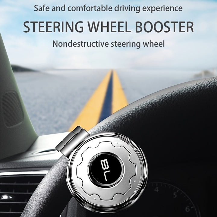 The Car Power Steering Ball With Golden Bearings, Truck Handle Steering Wheel Auxiliary Power Steering Universal Model.