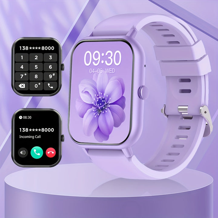 GWENLAND Smartwatch per Uomini e Donne - Schermo Touch Full da 1,83", Messaggi e Chiamate, Fitness Tracker con Pedometro, Distanza, Calorie, 100+ Modalità di Esercizio, Compatibile con Android/iPhone