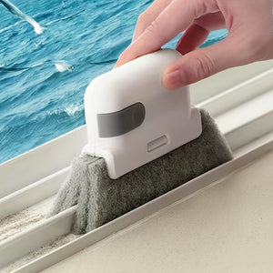 Cepillo de limpieza Universal para rieles de ventanas, pequeños huecos y marcos fáciles de limpiar, herramienta de limpieza para encimeras de cocina