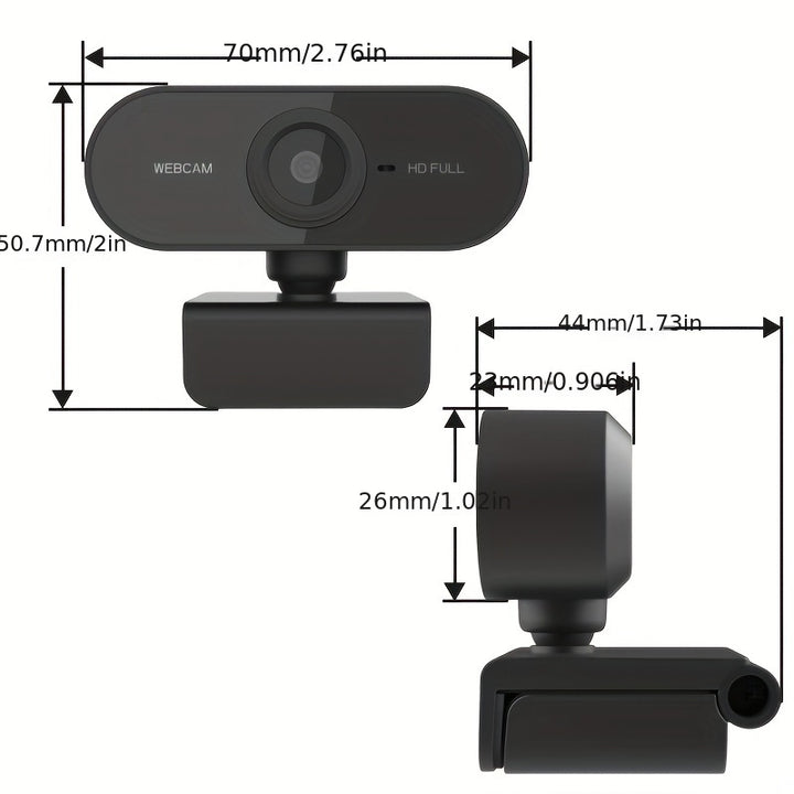 Full HD 1080P network computer with microphone, video camera, voice call camera, conference camera, student classroom camera, video network camera, work camera