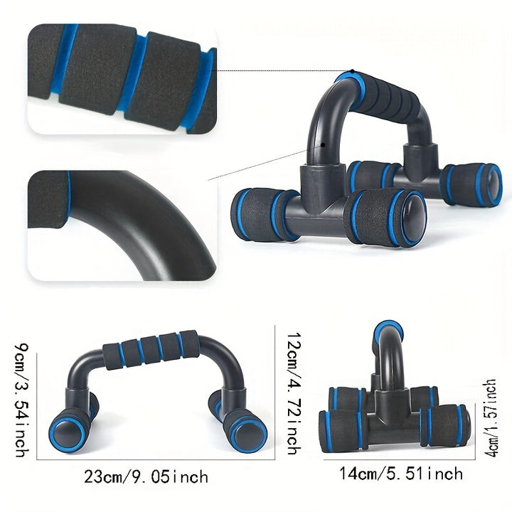 Push Up Bars: Cushioned Foam Grip & Non-Slip Structure - Perfect for Men & Women's Exercise!