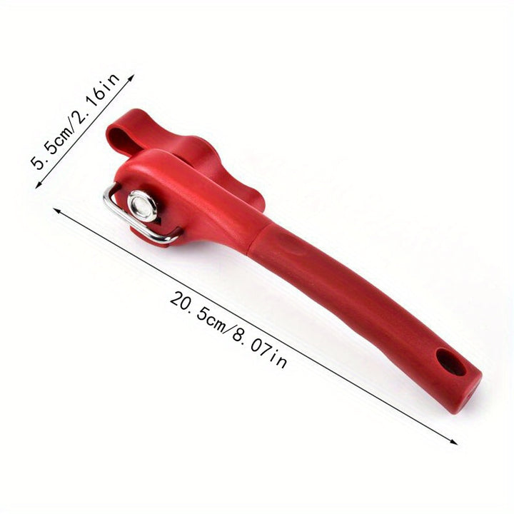 1 Pcs Stainless Steel Multifunctional Can Opener, Side Open Quick and Simple Can Knife Kitchen Gadgets