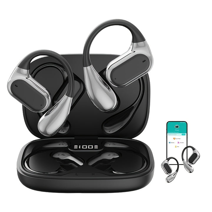 Translation Earphone - 144 Languages And Accents, Real-Time Language Translation, Wireless Connection, for IOS And Android, Perfect for Travel And Business Learning, Travel, Fashion Translators Headphones