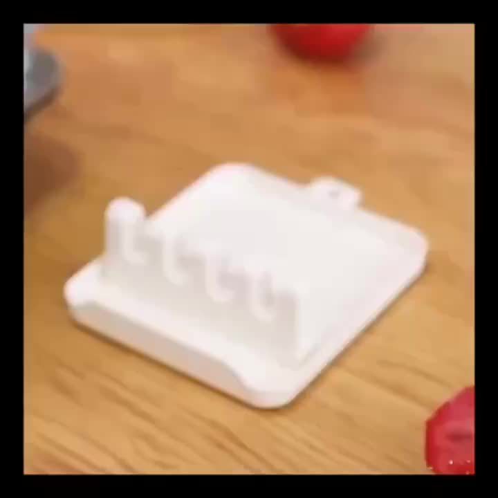 1pc Spoon Rest, Multi-purpose Utensils Holder, Spoon Shovel Rack, Pot Cover Rack, Spatula Rack Shelf, Kitchenware Rack For Restaurant Eid Al-Adha Mubarak