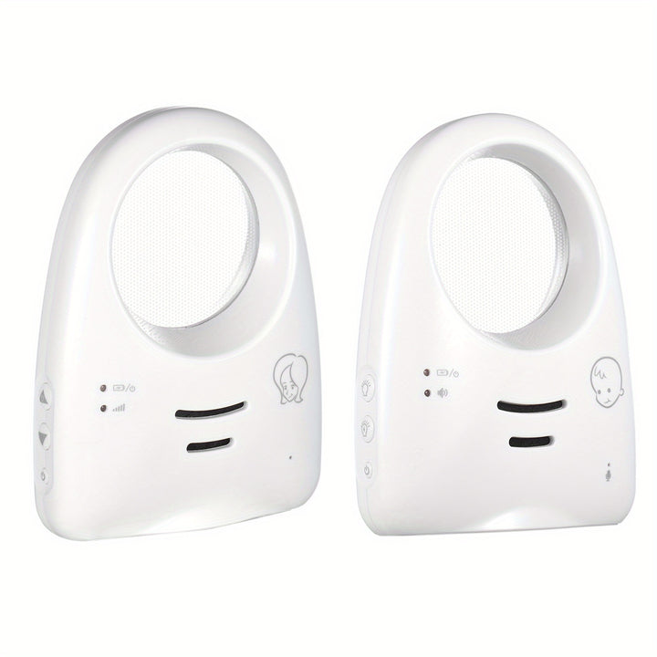 TOMSHOO Crystal Clear Youngsters Monitor - Portable 2.4GHz Wireless Audio with One-Way Talk, Sensitive Cry Detection