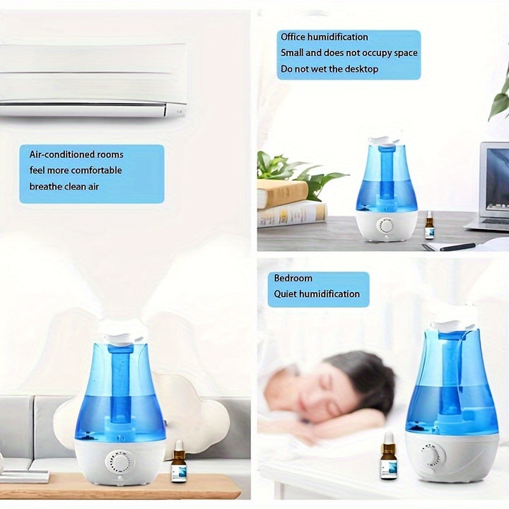 [Quiet Humidifier] Quiet Large Capacity Humidifier | USB Powered | Home and Bedroom | Ideal for Pregnant Women and Youngsters | Suitable for All Seasons