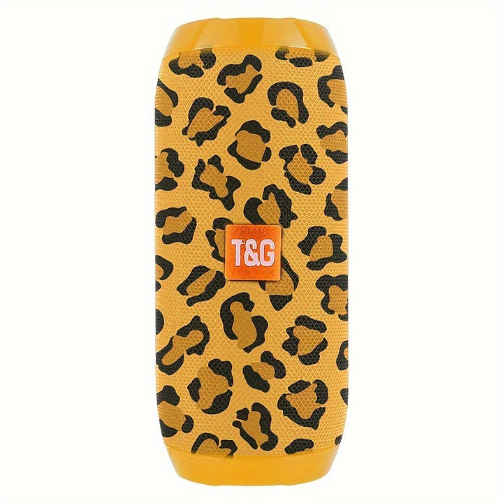 [Portable Wireless TG117 Speaker] TG117 Portable Wireless Speaker, TWS Stereo, Built - In Mic For Calls - FM Radio, TF Card, USB Playback - Ideal For Use