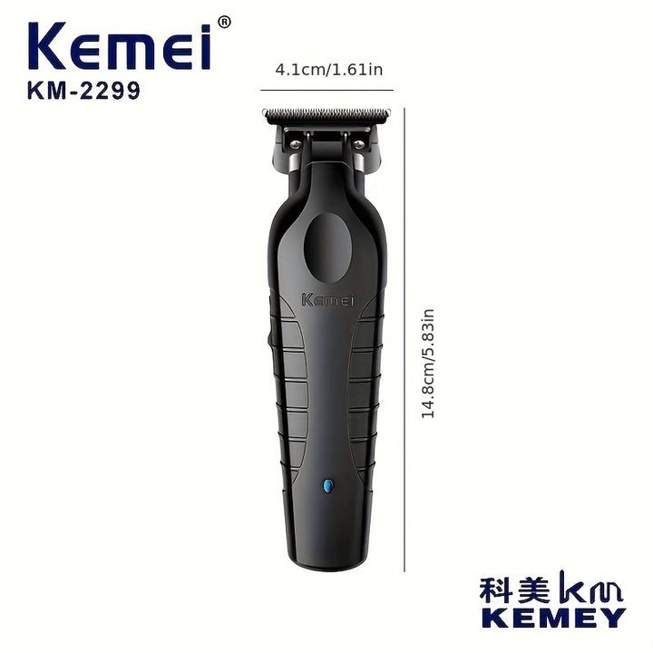 KM-2299 Electric Clipper Electric Clipper USB Oil Head Carving Push Clipper Hair Salon Hair Clipper