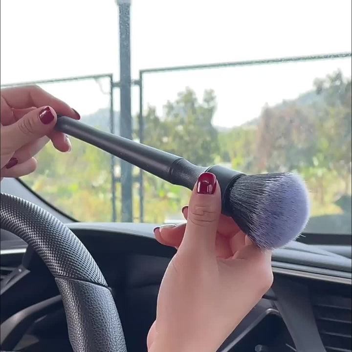 1pc Car Interior Detail Brush, Soft Bristle Cleaning Brush, Dust Removal Brush, Car Interior Cleaning Tool, Car Detail Brush, Car Dashboard Dust Removal Brush