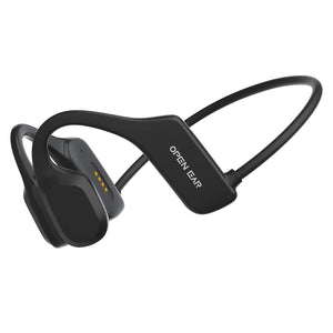 Up to 7 Hours Wireless Bone Conduction Headphones with ENC Microphone, Open Ear Air Conduction for Sports, Meeting, Driving, Expressman