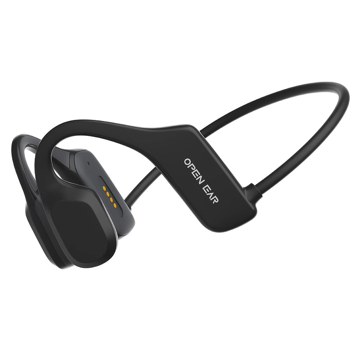 Up to 7 Hours Wireless Bone Conduction Headphones with ENC Microphone, Open Ear Air Conduction for Sports, Meeting, Driving, Expressman