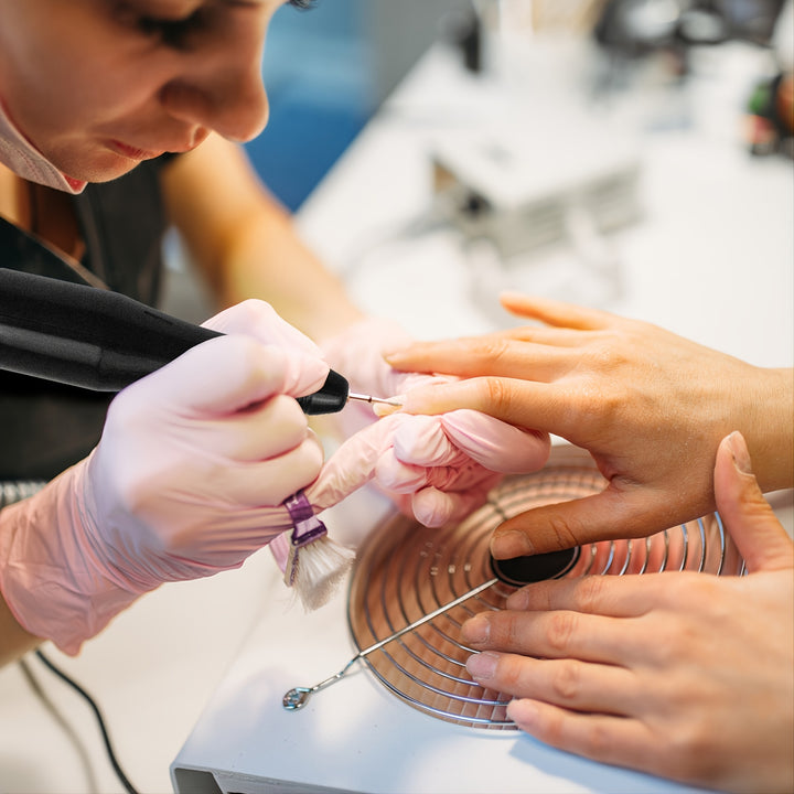 156pcs Professional Electric Nail Drill Machine Set - Low Noise, Vibration-Free, Adjustable Speed, LED Light, Ergonomic Design - For Acrylic Nail, Gel Art, Nail Polish Remover, Pedicure, Glazing, Polishing, and Grinding