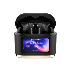 LIFEBEE 2024 Newly Upgraded Smart Touch Screen Headphones, Wireless Earbuds With Advanced ANC & ENC, Immersive Sound, Ergonomic Design, Long-Lasting Battery Sports Headphones, Built-in High-Quality Microphone.