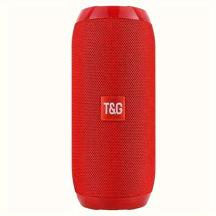 TG117 Portable Wireless Speaker, TWS Stereo, Built - In Mic For Calls - FM Radio, TF Card, USB Playback - Ideal For Use