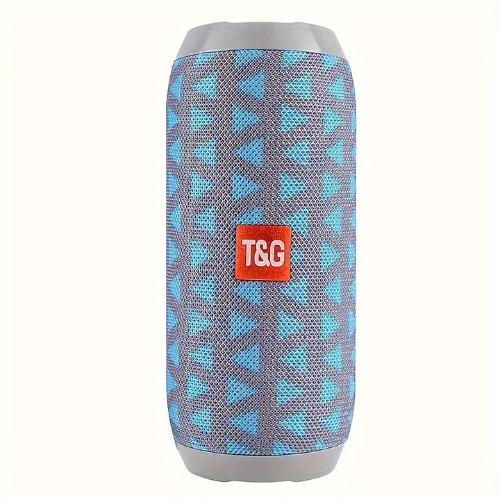 TG117 Portable Wireless Speaker, TWS Stereo, Built - In Mic For Calls - FM Radio, TF Card, USB Playback - Ideal For Use