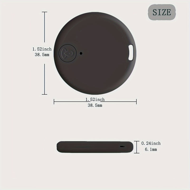 2/6Pcs Smart Car Tracker, Mini Car Key Finder, Key Finder Wireless, Pet Dog Cat Anti-lost Alarm Sensor, Smart Device Location Tracker, Mini GPS Tracker, for Locating Phone Wallet Keychain Luggage Item Finder, App Control, Bir