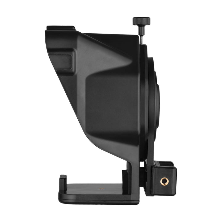 Andoer Smartphone Teleprompter with Remote Control - Portable Live Streaming & Video Recording Accessory, Phone Holder Adapter Included