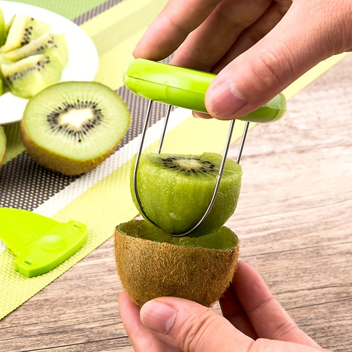 Descascador de kiwi de 1 unidade: um divisor fácil de usar para frutas especiais e acessórios de cozinha