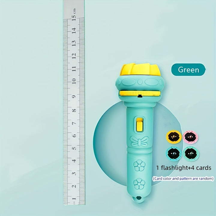 [Fun Educational] Flashlight Projector | 32 Patterns | Educational Toy for Bedtime | Winter