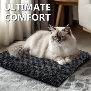 Heavy-Duty Thermal Insulated Cat Pad & Dog Bed - Extreme Cold Weather Pet Bed with Non-Slip Bottom, Removable Washable Cover, Indoor/Outdoor Use for Cats, Dogs