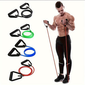 Fortaleça seus músculos com esta faixa durável de resistência para ioga - alça de espuma antiderrapante, equipamento de exercícios de ginástica esportiva