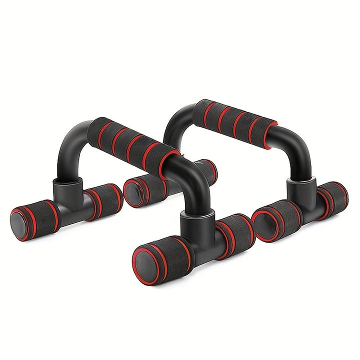 Push Up Bars: Cushioned Foam Grip & Non-Slip Structure - Perfect for Men & Women's Exercise!