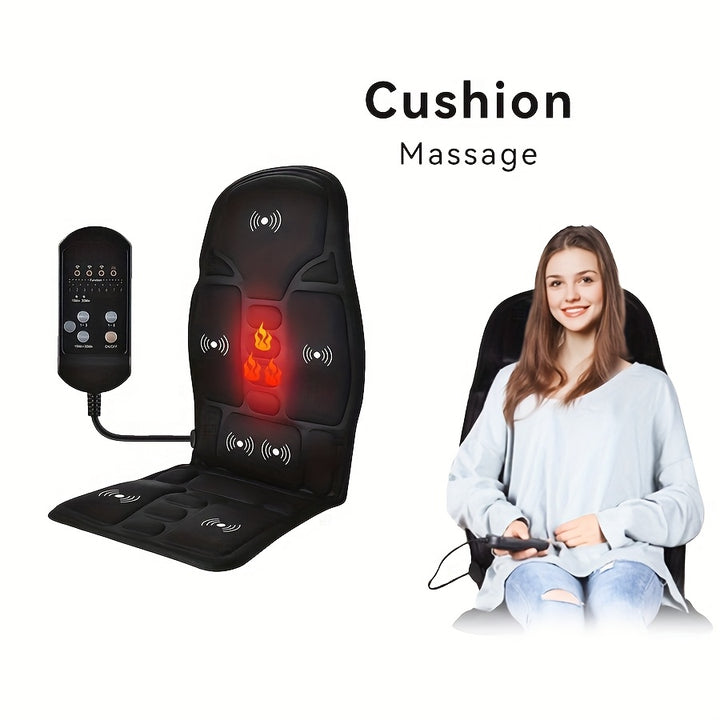 Vier Massageköpfe Neun Gänge Delfin Multifunktionale Massage-Stab, Handheld Elektrischer Knethammer-Massager für Nacken, Rücken, Taillenentspannung, Perfektes Geschenk für Vatertag, Valentinstag, Muttertag