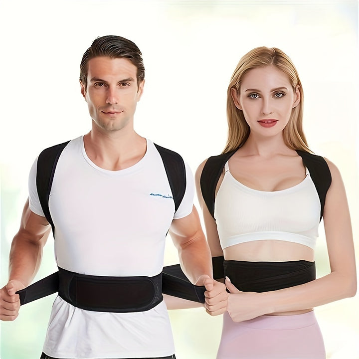 Back Posture Brace Clavicle Support, Stop Slouching And Hunching, Adjustable Back Trainer, Order A Size Up